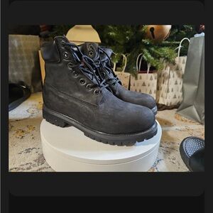 Timberland Kids Black Outdoor Boots